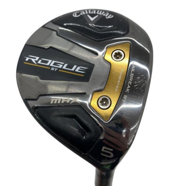 【中古】 キャロウェイ ROGUE ST MAX 5W フェアウェイウッド FW リシャフト (フレックスその他) メンズ 男性用 右利き 右用 Cランク ゴルフクラブ 20,772円