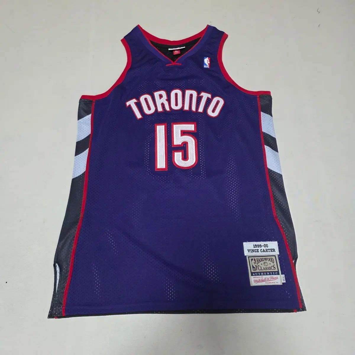 トロント ラプターズ Vince Carter レトロ バスケット Swingman ジャージ
