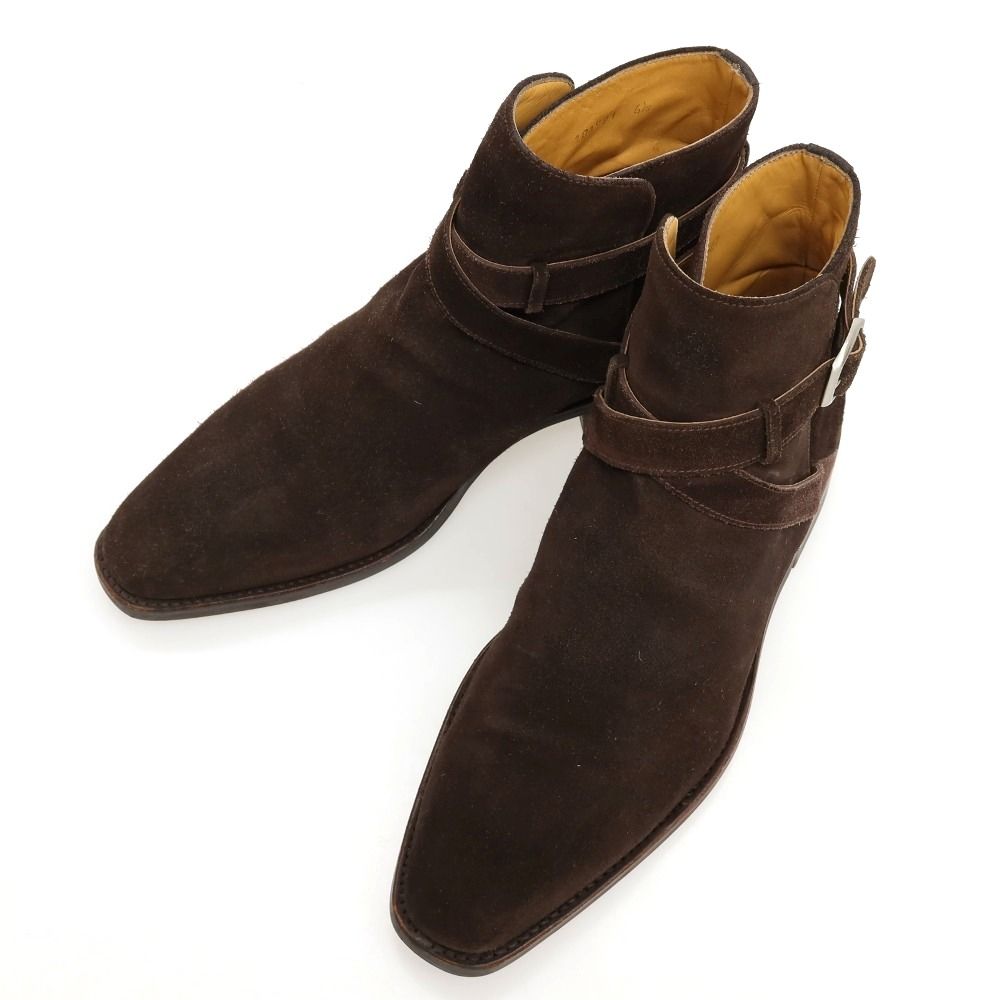 【中古】ヤンコ YANKO スエード ブーツ ダークブラウン【サイズ6 1/2】【メンズ】