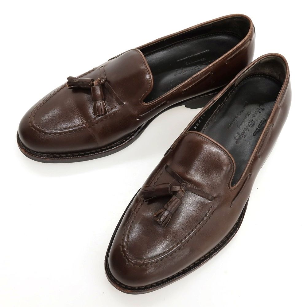 【中古】ジャランスリウァヤ JALAN SRIWIJAYA 98811 カーフ レザー ローファー ブラウン【サイズ7 1/2】【メンズ】