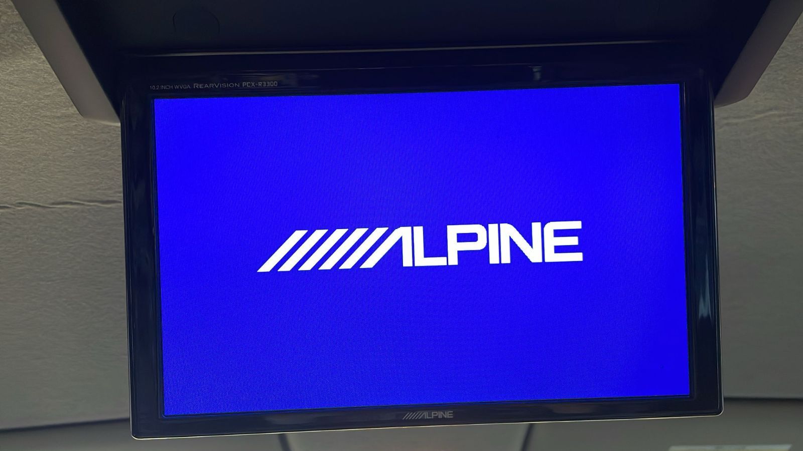 フリップダウンモニター ALPINE PCX-R3300B C3-116-1729 - メルカリ