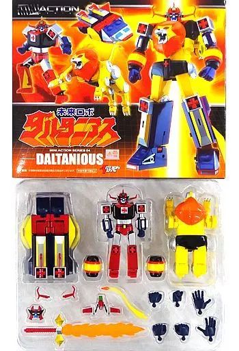 【中古】フィギュア ダルタニアス 「未来ロボ ダルタニアス」 ミニアクションフィギュア