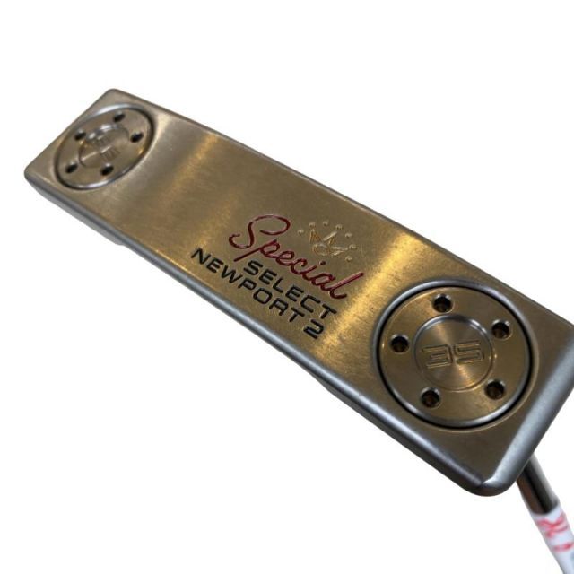 【中古】 タイトリスト SCOTTY CAMERON Special select NEWPORT 2 33インチ パター PT スチール (フレックスその他) メンズ 男性用 右利き 右用 Cランク ゴルフクラブ
