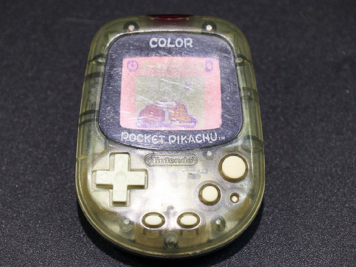 質Banana】動作品☆現状品 任天堂 POCKET PIKACHU ポケットピカチュウ2