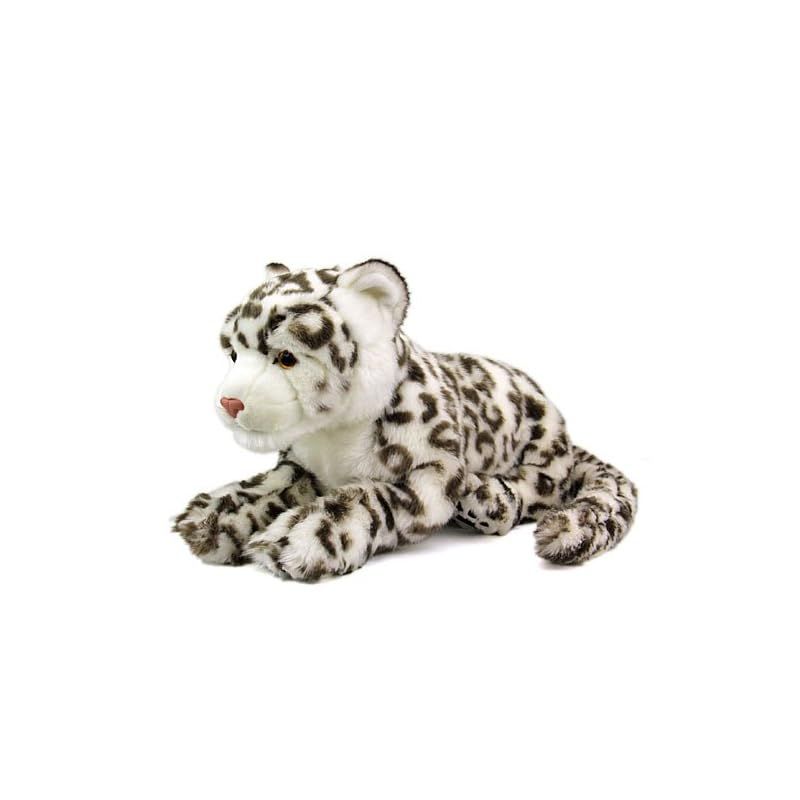 カロラータ ユキヒョウ ぬいぐるみ (親/リアルアニマルファミリー/やさしい手触り) リアル 動物 おもちゃ お人形 ギフト プレゼント 誕生日 (検針2度済み) / クリスマス クリスマスプレゼント