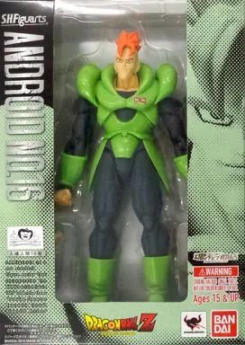 【中古】フィギュア S.H.Figuarts 人造人間16号 「ドラゴンボールZ」 魂ウェブ商店限定