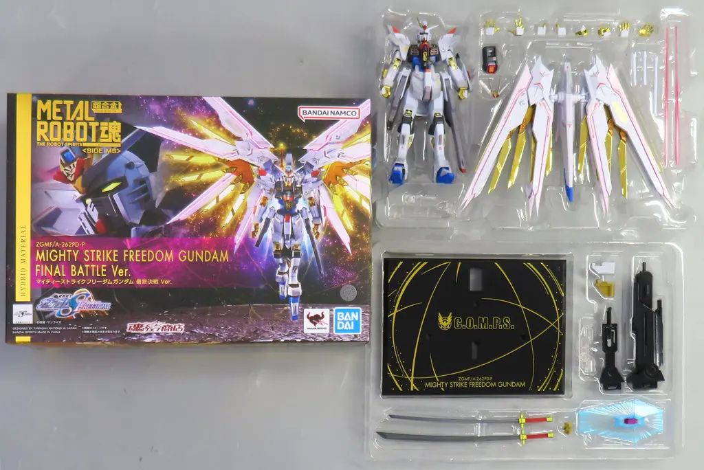 【中古】フィギュア METAL ROBOT魂 ＜SIDE MS＞ マイティーストライクフリーダムガンダム 最終決戦 Ver. 「機動戦士ガンダムSEED FREEDOM」