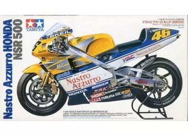 【中古】プラモデル 1/12 ナストロ アズーロ ホンダ NSR500 「オートバイシリーズ No.82」 ディスプレイモデル [14082]