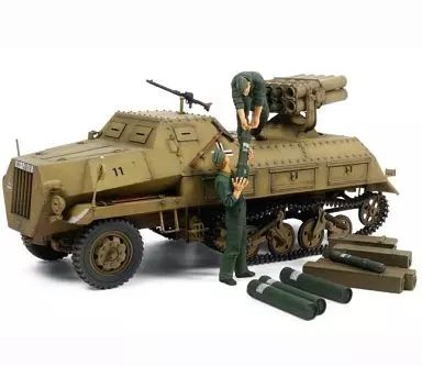 【中古】プラモデル 1/35 ドイツ自走ロケット砲 Sd.Kfz.4/1 パンツァーベルファー 42型 ディスプレイモデル [37017] 9,625円