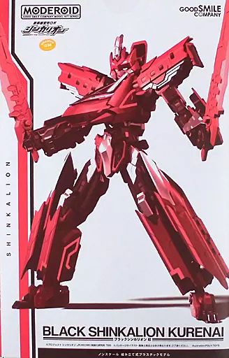 【中古】プラモデル MODEROID ブラックシンカリオン 紅 「新幹線変形ロボ シンカリオン」 GOODSMILE ONLINE SHOP限定