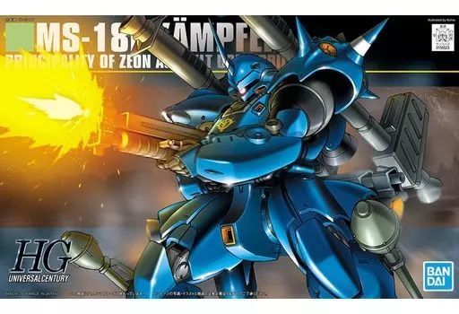 [중고] 프라모델 1/144 HGUC MS-18E 켐퍼 “기동전사 건담 0080: 워 인 더 포켓”
