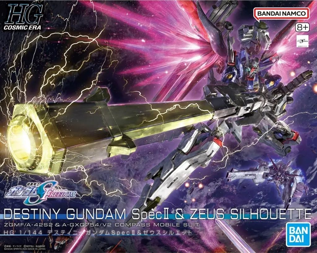 【中古】プラモデル 1/144 HG デスティニーガンダムSpecII＆ゼウスシルエット 「機動戦士ガンダムSEED FREEDOM」 [5067428]