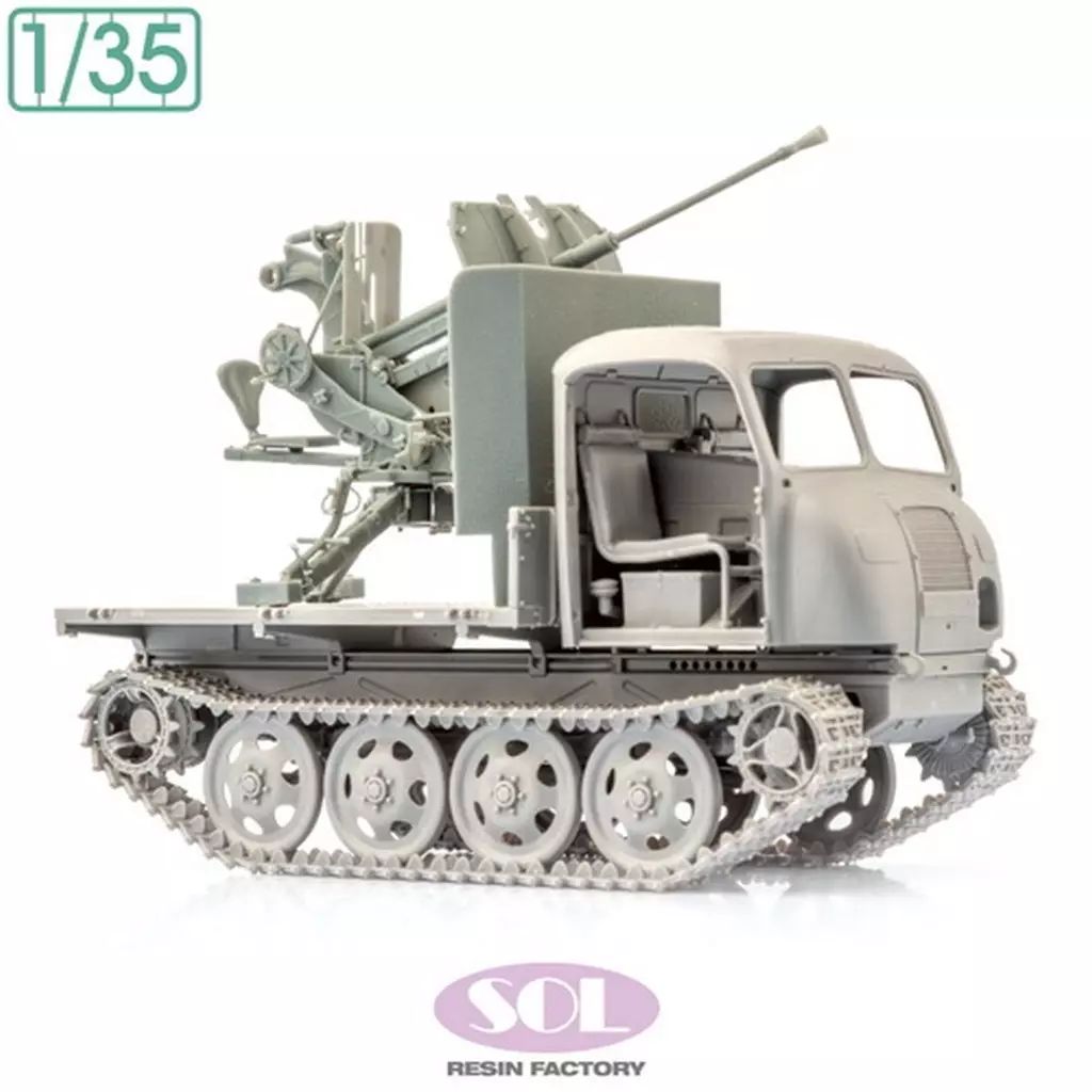 【中古】プラモデル 1/35 WWII ドイツ RSO 2cm Gebirgsflak 38対空自走砲 コンバージョンセット 3Dプリンター製ガレージキット [MM891] 5,948円