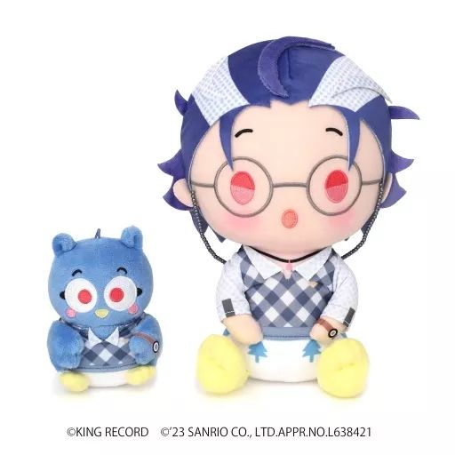 【中古】ぬいぐるみ 躑躅森盧笙×パタパタペッピー ぬいぐるみセット 「ヒプノシスマイク SANRIO NAKAYOKU EDIT」