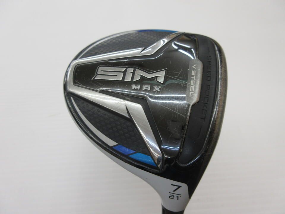 テーラーメイド SIM MAX 21度 ATTAS G7 6 Sフレックス フェアウェイウッド 中古 ゴルフドゥ!南風原店【最短即日発送】