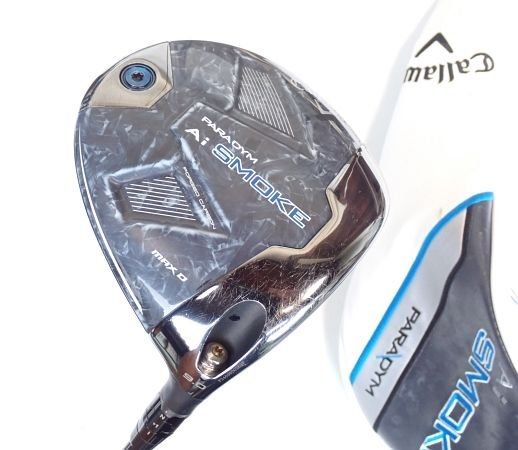 キャロウェイ PARADYM Ai SMOKE MAX D ドライバー VENTUS TR BLACK VELOCORE 9度 5S