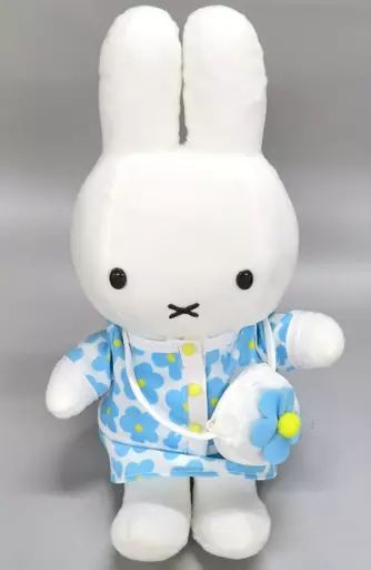 【中古】ぬいぐるみ ミッフィー レトロフラワーぬいぐるみ 「ミッフィー」 miffy style限定