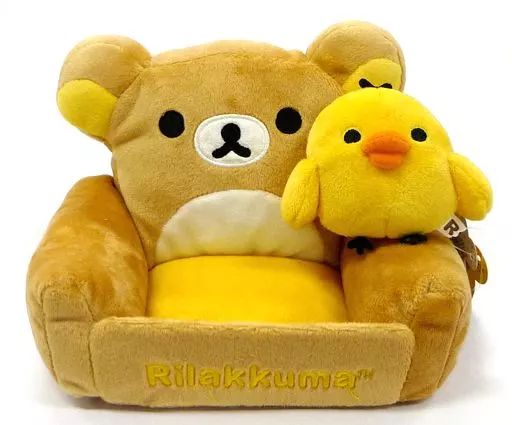 【中古】ぬいぐるみ マルチスタンドソファー(リラックマ) リラックマ家具(S/ぬいぐるみ用小物) リラックローゼット 「リラックマ」