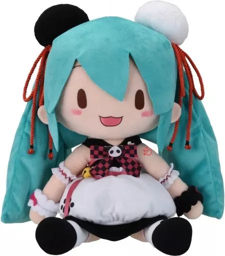 【中古】ぬいぐるみ 初音ミク パンダ饅頭 ふわふわぬいぐるみ(LL) 「キャラクター・ボーカル・シリーズ 01 初音ミク」 8,173円