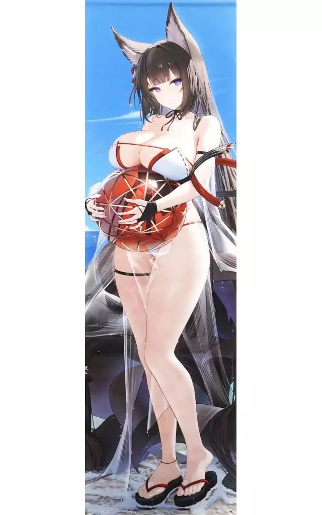 【中古】タペストリー 天城 撥水BIGタペストリー 「アズールレーン サマーフェア2025」