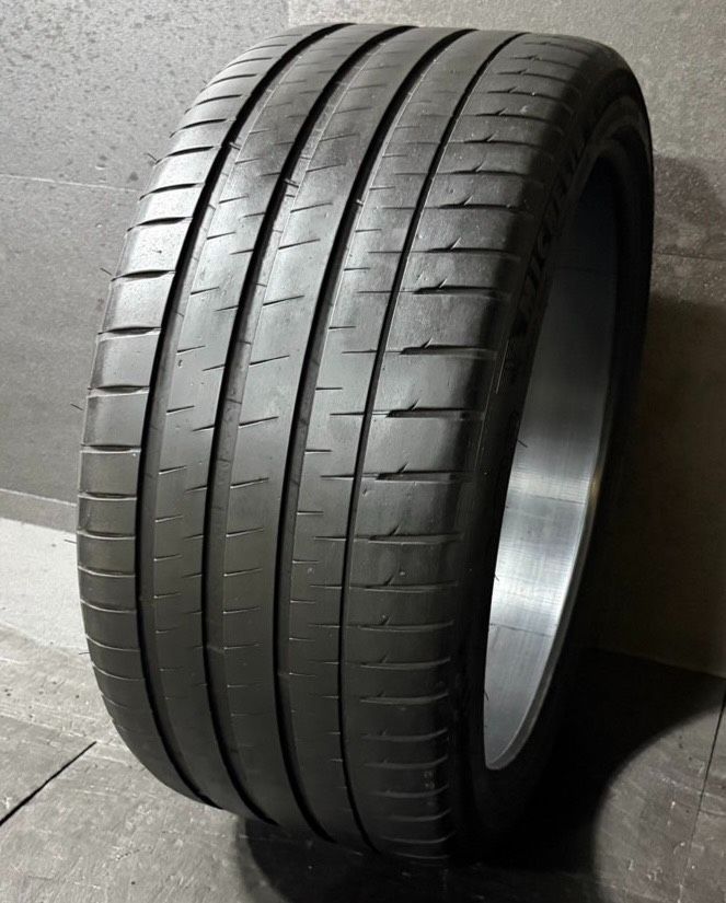 2023年製 約5.8mm ミシュラン　MICHELIN パイロットスポーツ　PILOT SPORT 4 S 285/35R21 1本 送料無料(一部除く) h_3368