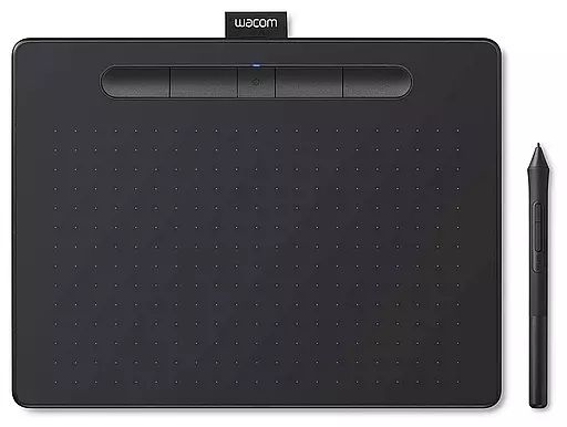 【新品】PCハード ペンタブレット Wacom Intuos Medium ワイヤレス (ブラック) [CTL-6100WL/K0]