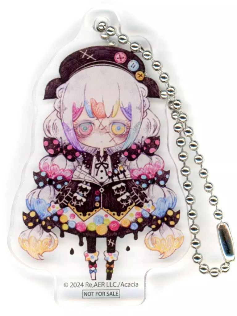 中古】キーホルダー 城ヶ崎ノア アクリルキーチェーン 「魔法少女ノ