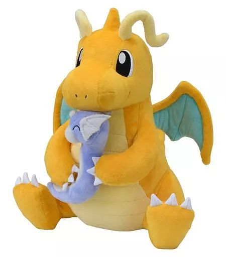 【中古】ぬいぐるみ ミニリュウ＆カイリュー TAIKI-BANSEI だっこぬいぐるみ 「ポケットモンスター」 ポケモンセンター限定