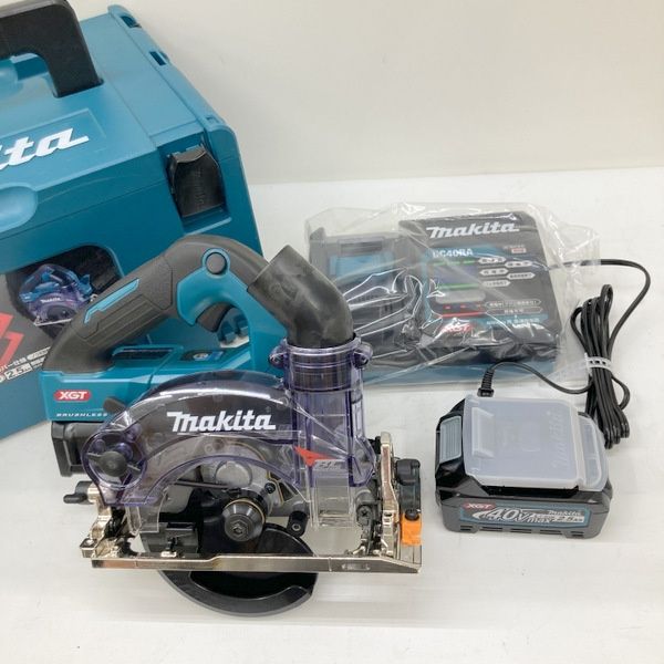 マキタ Makita 充電式防じんマルノコ KS001GRDX 125mm 40V フルセット ノコ刃別販売 未使用★DT2276