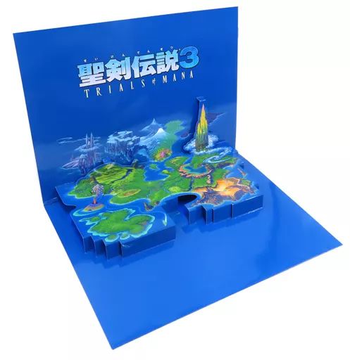 中古】紙製品 [単品] ジオラマ台紙 「PS4ソフト 聖剣伝説3 トライアル