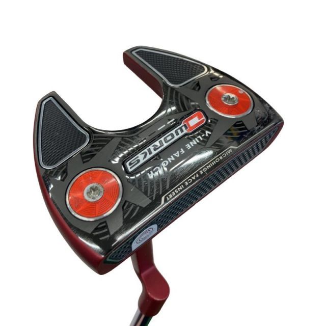 【中古】 オデッセイ O WORKS RED V-LINE FANG CH 34インチ パター PT スチール (フレックスその他) メンズ 男性用 右利き 右用 Cランク ゴルフクラブ