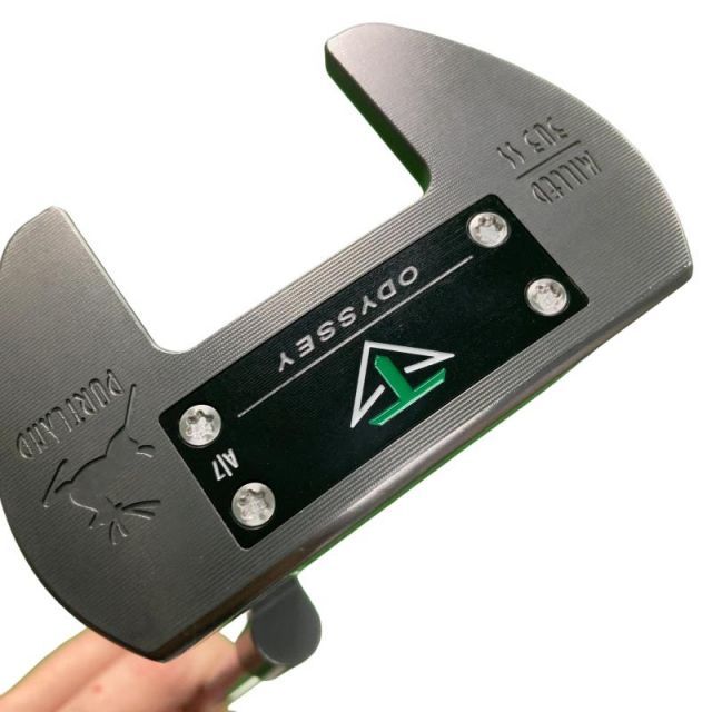 【中古】 オデッセイ TOULON DESIGN PORTLAND(クランクネック) 34インチ USA パター PT スチール (フレックスその他) メンズ 男性用 右利き 右用 Cランク ゴルフクラブ