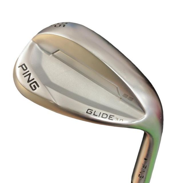 【中古】 ピン PING GLIDE 3.0 56°/12° SS ウェッジ WG 純正特注シャフト (フレックスS) メンズ 男性用 右利き 右用 Cランク ゴルフクラブ