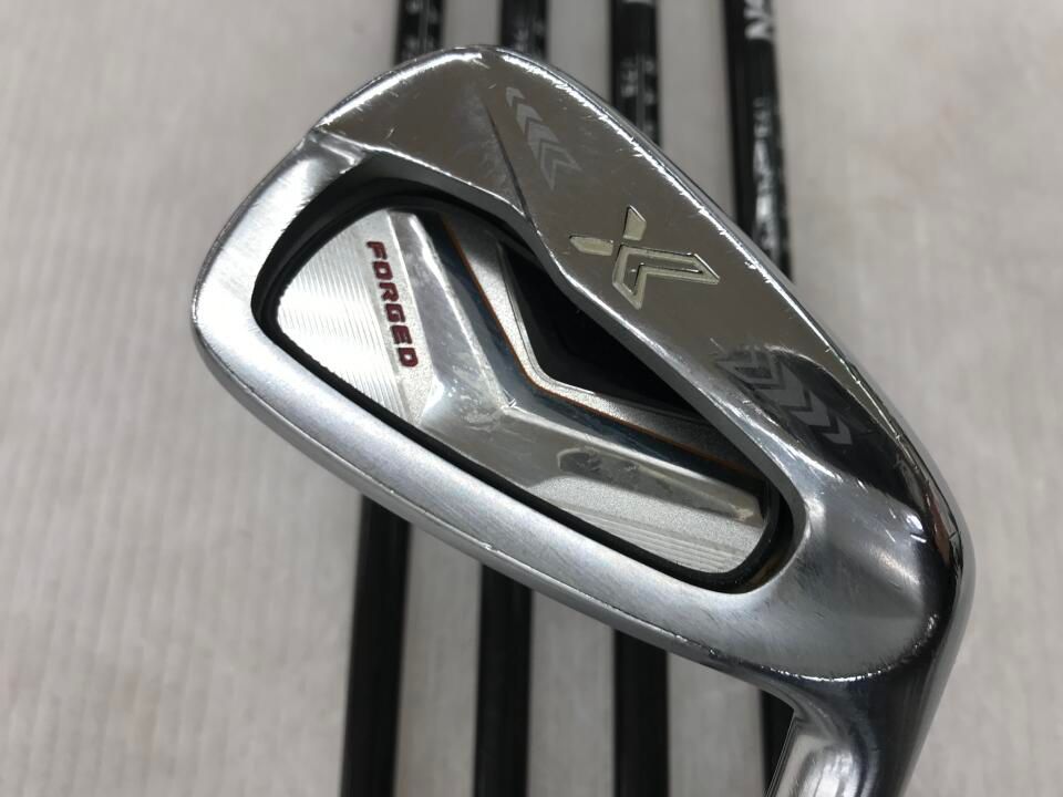 ダンロップ XXIO X-eks- RAUNE i75 Sフレックス アイアンセット 中古