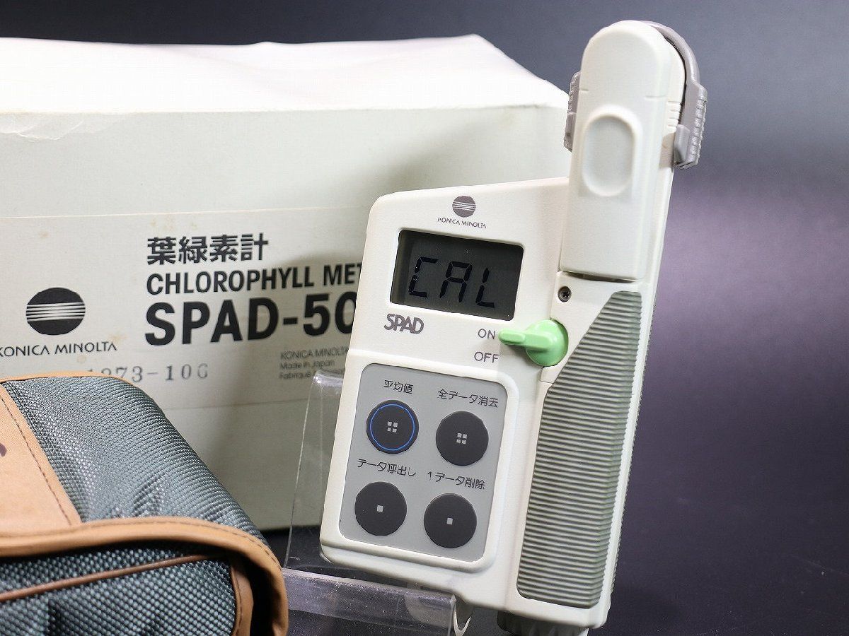 【質Banana】簡易チェック済み コニカミノルタ SPAD-502 緑葉素計 クロロフィルメーター 現品限り♪.。.:*・゜