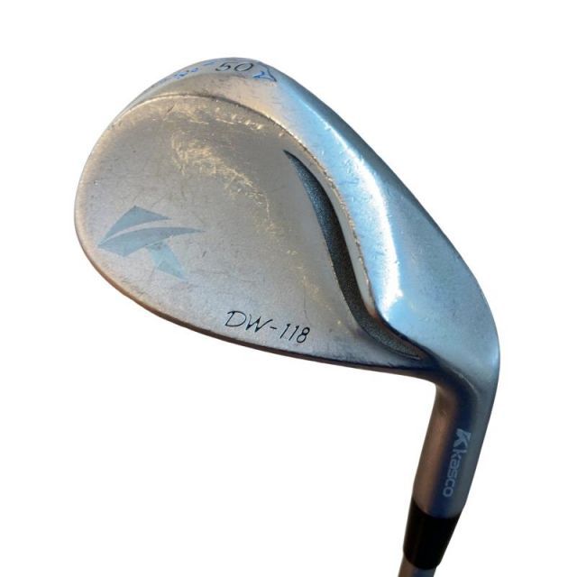 【中古】 キャスコ Dolphin Wedge DW-118 シルバー 50° レディース ウェッジ WG Dolphin DP-151 (フレックスL) レディース 女性用 右利き 右用 Cランク ゴルフクラブ
