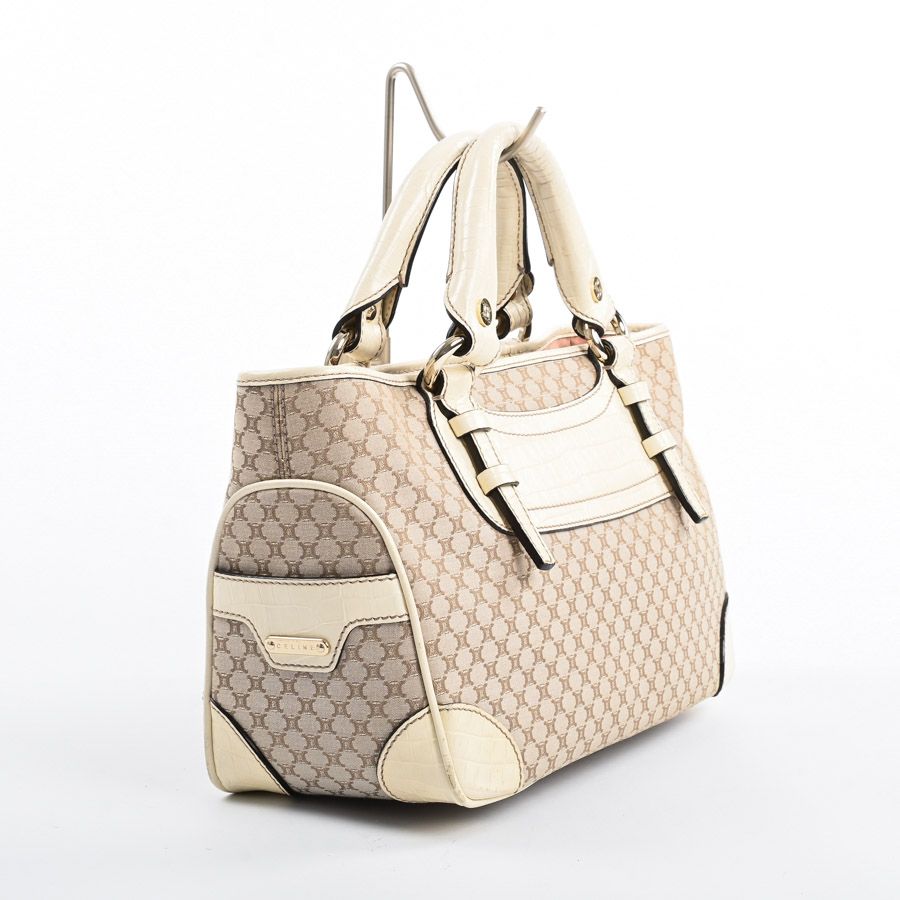 CELINE セリーヌ ブギーバッグ ハンドバッグ ベージュ ホワイト CELINE セリーヌ ハンドバッグ ブギーバッグ - メルカリ