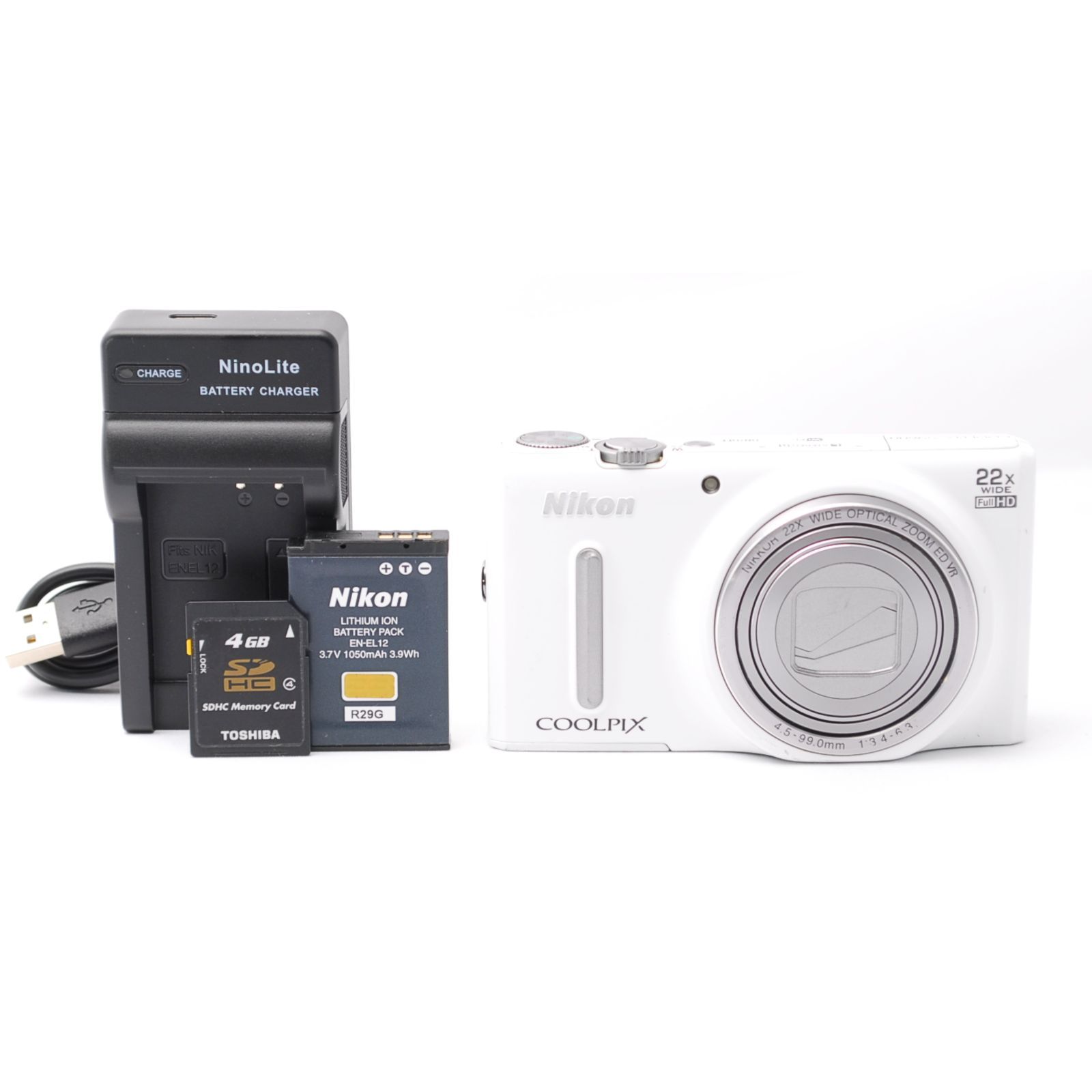 Nikon COOLPIX S9600 Wi-Fi 光学22倍ズーム コンデジ デジカメ - メルカリ