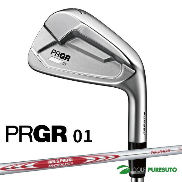 【新品】プロギア 01 アイアン 5本セット（#6-#9、PW）2023年モデル NS PRO MODUS3 TOUR 105 スチールシャフト[PRGR IRONS 01][アイアンセット] ゴルフクラブ