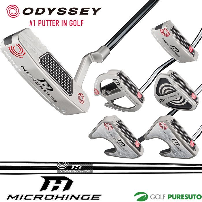 【新品】オデッセイ MICROHINGE パター 34インチ スチールシャフト装着 2024年モデル[ODYSSEY マイクロヒンジ][日本仕様 日本正規品] ゴルフクラブ