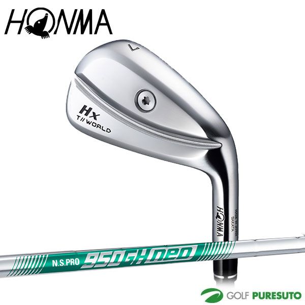 【新品】本間ゴルフ ツアーワールド Hx アイアン 5本セット（#6-#P) NS PRO 950GH neo スチールシャフト [HONMA TOUR WORLD][ホンマゴルフ][アイアンセット] ゴルフクラブ 44,980円
