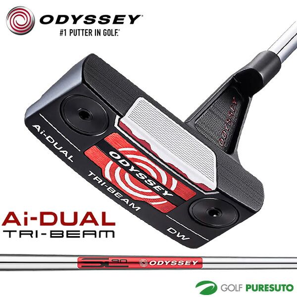 【新品】オデッセイ Ai-DUAL TRI-BEAM DW CS パター STROKE LAB 90シャフト 2026年モデル ODYSSEY GOLF[エーアイデュアル トライビーム ワン][PUTTER ゴルフクラブ]