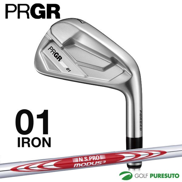 【新品】プロギア 01 アイアン 5本セット（#6-PW）NS PRO MODUS3 TOUR 115（S）スチールシャフト 2026年モデル PRGR ゼロワン アイアンセット ゴルフクラブ