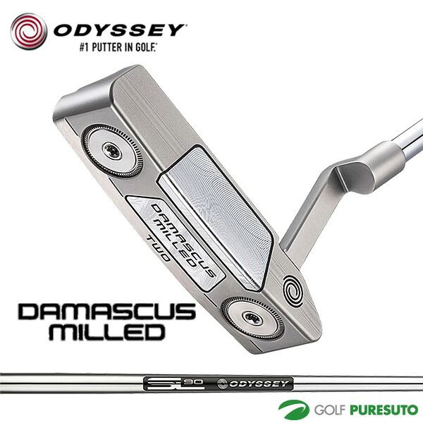 【新品】オデッセイ DAMASCUS MILLED TWO CH パター STROKE LAB 90 STEEL FOR DMC MLD スチールシャフト 2026年モデル ODYSSEY GOLF ダマスカス ミルド トゥー シーエイチ 33,534円