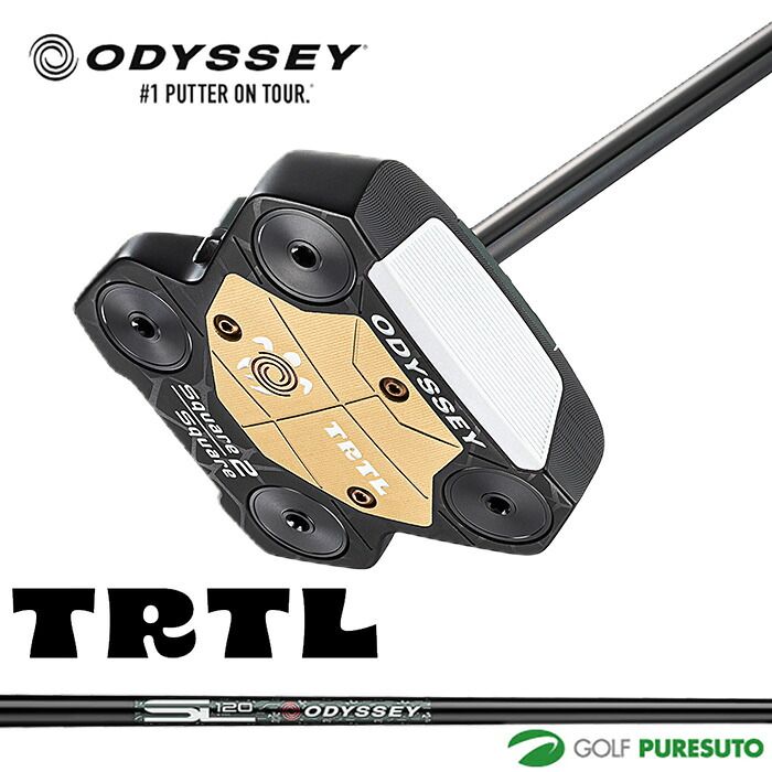 【新品】オデッセイ TRTL Square 2 Square パター STROKE LAB 120 BLACKシャフト スチールシャフト 2026年モデル ODYSSEY GOLF 日本仕様 タートル スクエア2スクエア ZT ゼロトルク ゴルフクラブ