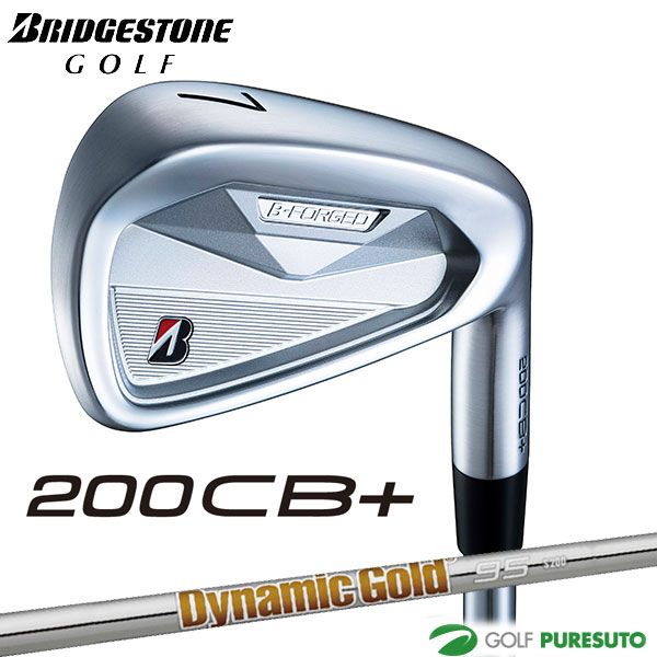 【新品】ブリヂストンゴルフ 200CB+ アイアン 6本セット（#5～9、PW）Dynamic Gold 95 スチールシャフト 2026年モデル BRIDGESTONE GOLF B-FORGED アイアンセット ゴルフクラブ 2PRD6IS 90,750円