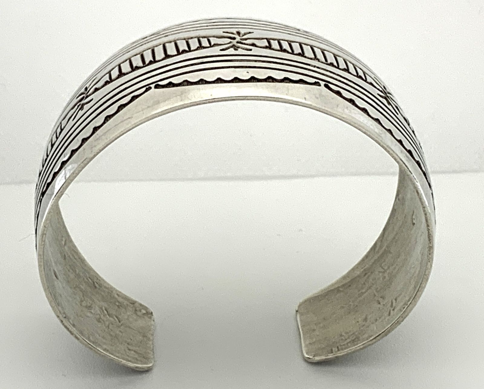 carson Bカーソン・B ナバホ Navajo シルバー バングル スターリング