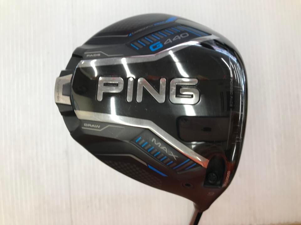 ピン　G440 MAX　9度　TOUR 2.0 BLACK 75　Sフレックス　ドライバー　中古【最短即日発送】