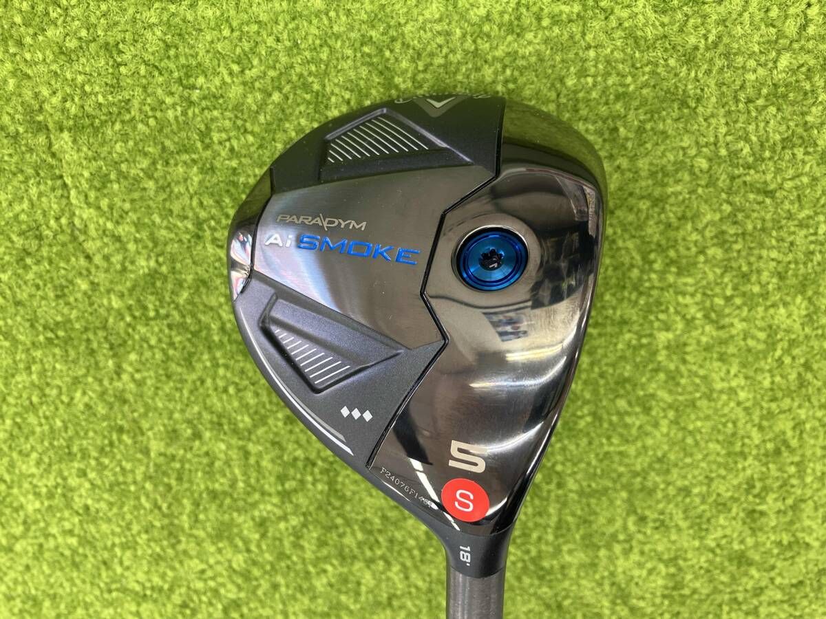 Callaway キャロウェイ PARADYM Ai SMOKE フェアウェイ TENSEI BLUE 60 フレックスS 5W18°