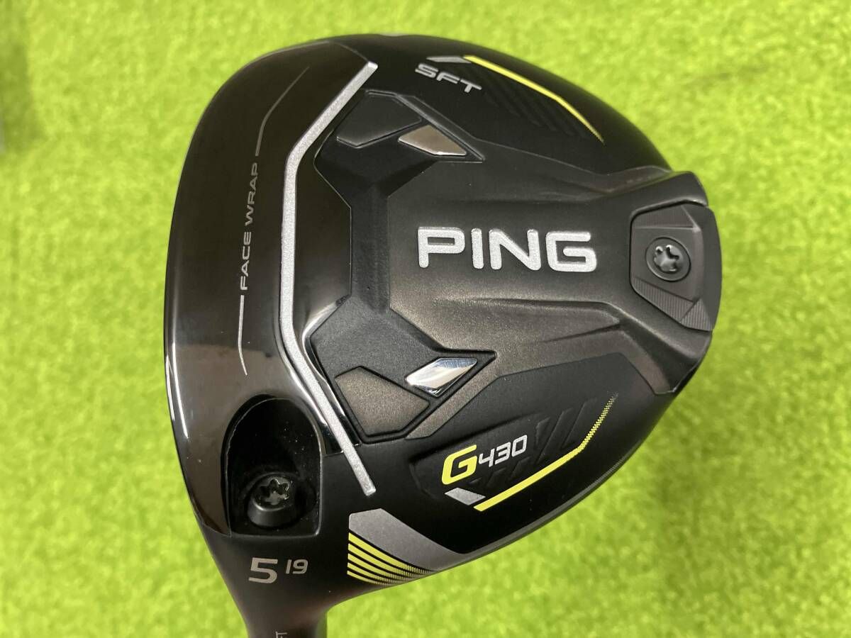 PING G 430 ALTA J CB フレックスR ロフト角19° フェアウェイウッド レフティ ヘッドカバー有